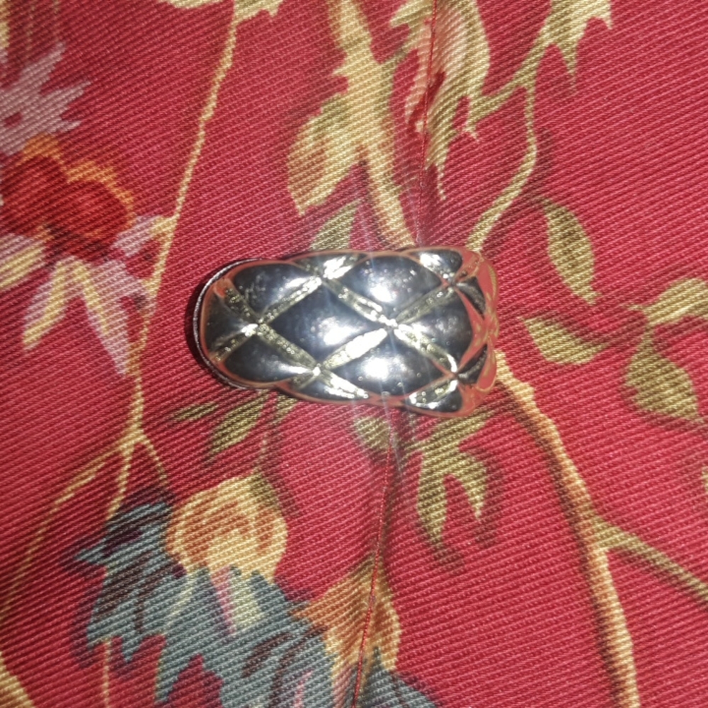 Sterling Silver Patterned Earrings - image 4